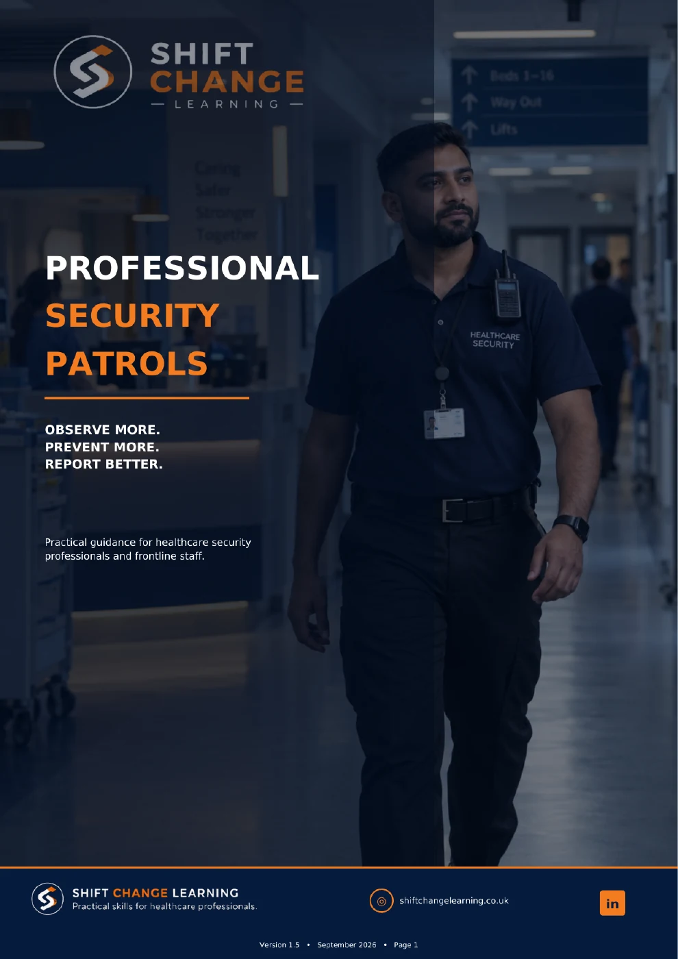 Professional Security Patrols cover