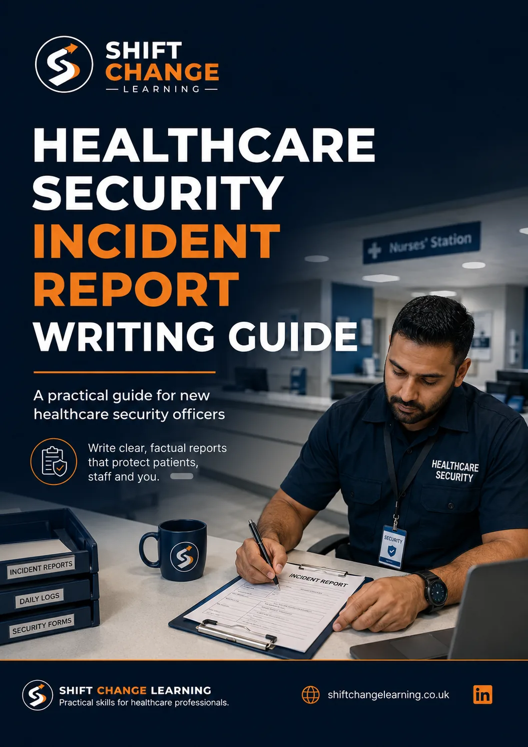 Healthcare Security Incident Report Writing Guide cover